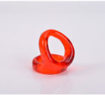Anillo retartande doble testiculos base pene TPE - Imagen 5