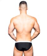 450 Bañador Sunga Negro Andrew C Andrew - Imagen 4